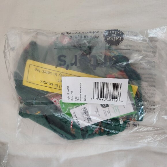 New with tags - Lot of 6 Pieces Carters PurelySoft Footie Pajamas Boys-18 months - Picture 8 of 13